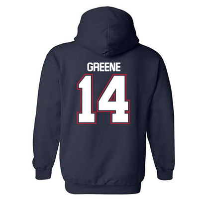 Utah Tech - NCAA Football : Will Greene - Classic Shersey Hooded Sweatshirt-1