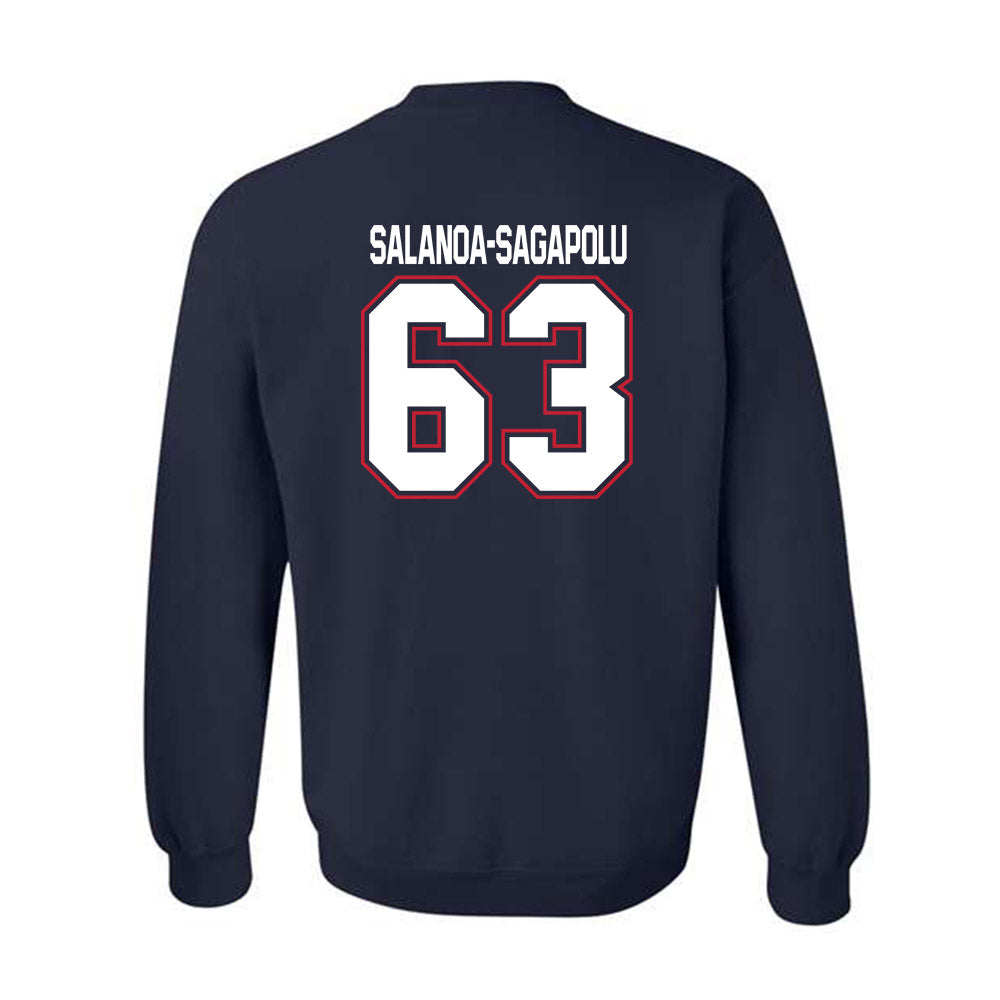 Utah Tech - NCAA Football : Fasitootai Salanoa-Sagapolu - Classic Shersey Crewneck Sweatshirt-2