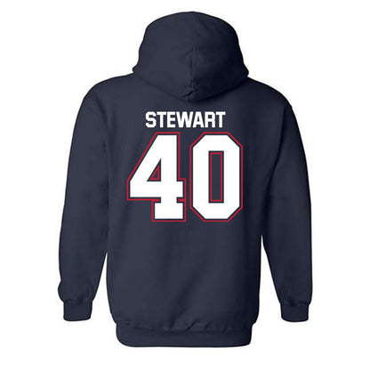 Utah Tech - NCAA Baseball : Finnegan Stewart - Classic Shersey Hooded Sweatshirt-1