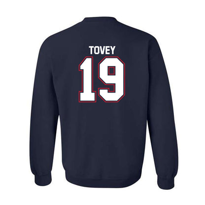 Utah Tech - NCAA Football : Moananuiahiva Tovey - Classic Shersey Crewneck Sweatshirt-2