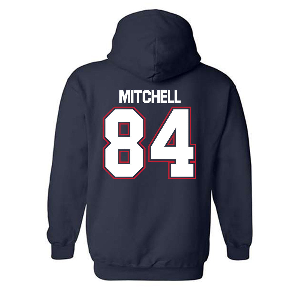 Utah Tech - NCAA Football : Jakheo Mitchell - Classic Shersey Hooded Sweatshirt-1