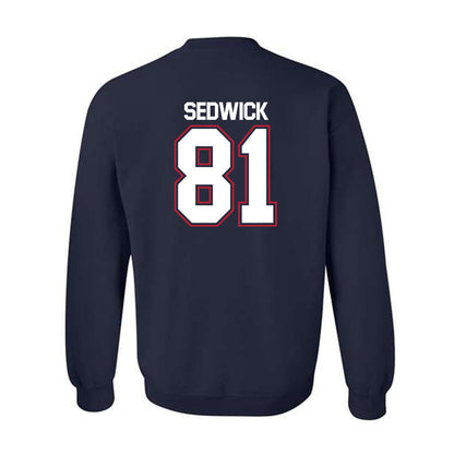 Utah Tech - NCAA Football : Davyn Sedwick - Classic Shersey Crewneck Sweatshirt-2