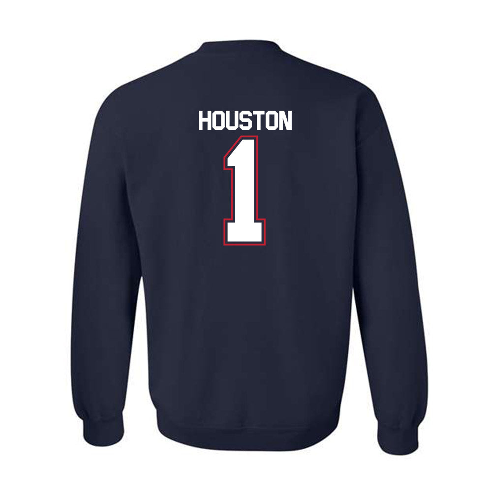 Utah Tech - NCAA Football : Justin Houston - Classic Shersey Crewneck Sweatshirt-3