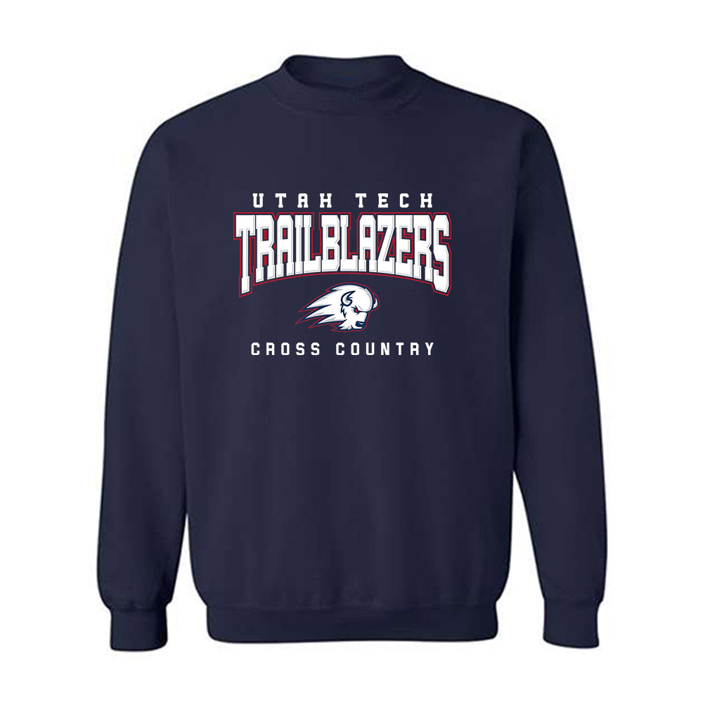Utah Tech - NCAA Men's Cross Country : Grayson Peterson - Classic Shersey Crewneck Sweatshirt-0