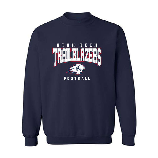 Utah Tech - NCAA Football : Adrian Dahlene - Classic Shersey Crewneck Sweatshirt-0
