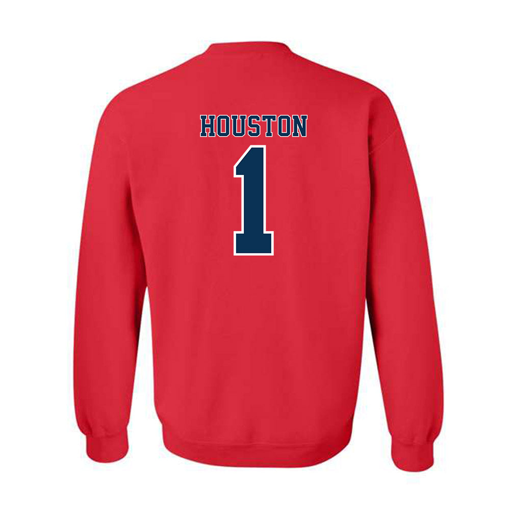 Utah Tech - NCAA Football : Justin Houston - Classic Shersey Crewneck Sweatshirt-1