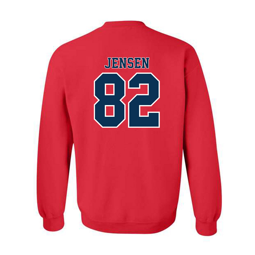 Utah Tech - NCAA Football : Mason Jensen - Classic Shersey Crewneck Sweatshirt-1