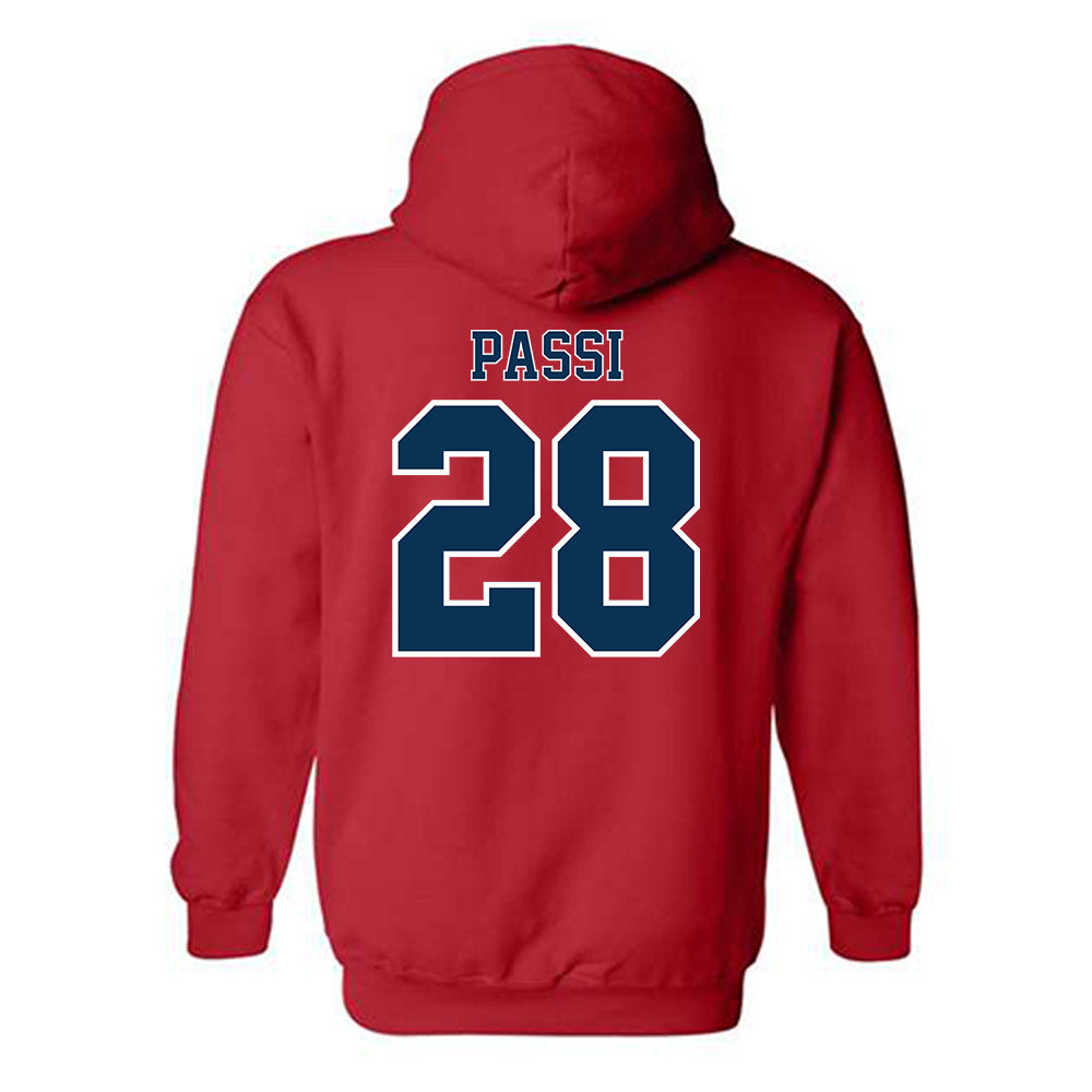 Utah Tech - NCAA Football : Moe Passi - Classic Shersey Hooded Sweatshirt-1