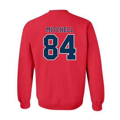 Utah Tech - NCAA Football : Jakheo Mitchell - Classic Shersey Crewneck Sweatshirt-1