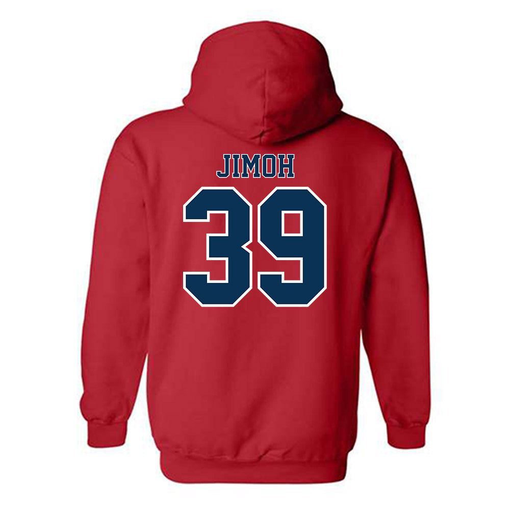 Utah Tech - NCAA Football : Jeremiah Jimoh - Classic Shersey Hooded Sweatshirt-1