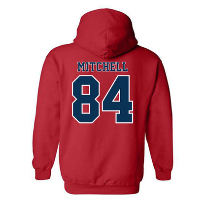Utah Tech - NCAA Football : Jakheo Mitchell - Classic Shersey Hooded Sweatshirt-1