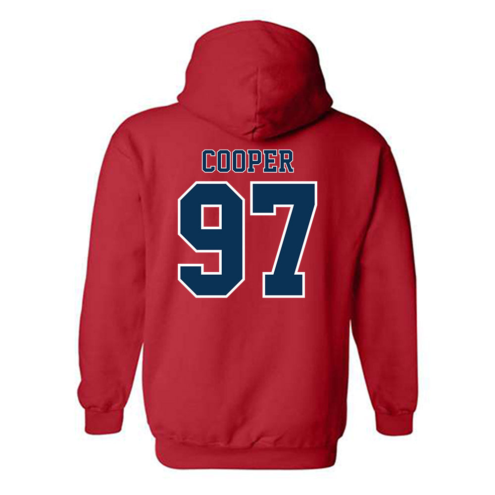 Utah Tech - NCAA Football : Nash Cooper - Classic Shersey Hooded Sweatshirt-1