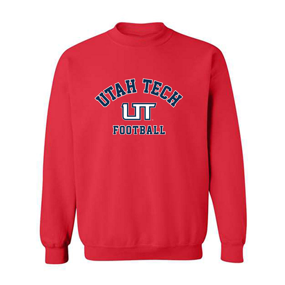 Utah Tech - NCAA Football : Moe Passi - Classic Shersey Crewneck Sweatshirt-0