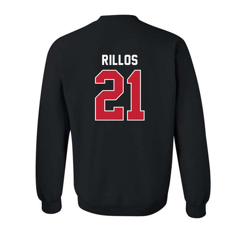 Utah Tech - NCAA Football : Josh Rillos - Classic Shersey Crewneck Sweatshirt-1