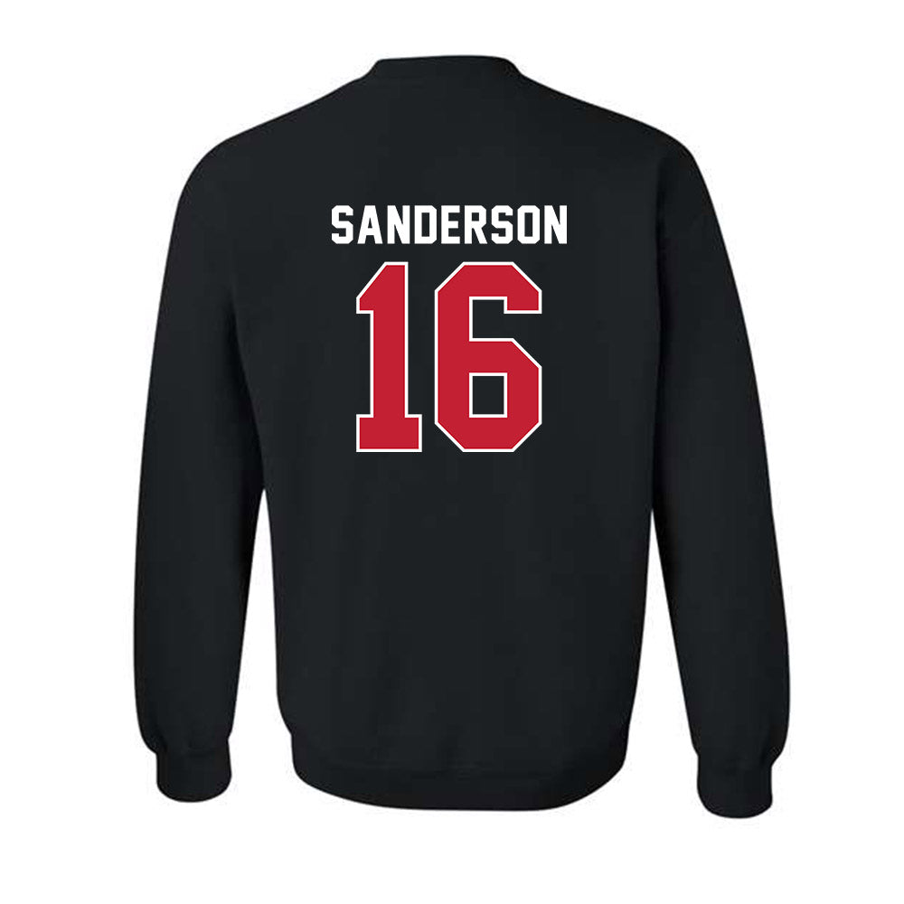 Utah Tech - NCAA Softball : Summer Sanderson - Classic Shersey Crewneck Sweatshirt-1