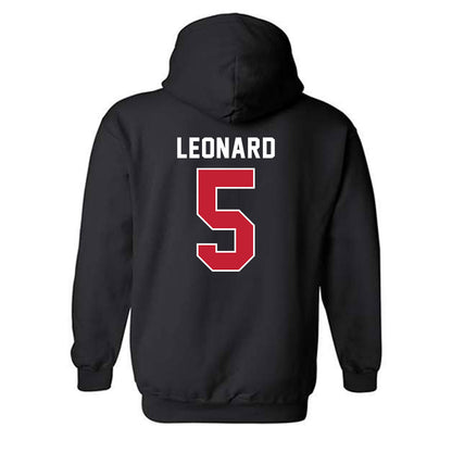 Utah Tech - NCAA Women's Soccer : olivia Leonard - Classic Shersey Hooded Sweatshirt-1