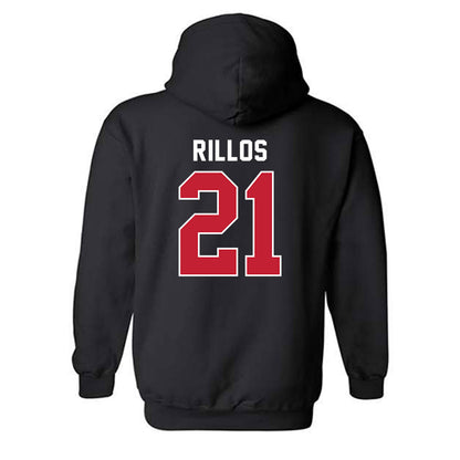 Utah Tech - NCAA Football : Josh Rillos - Classic Shersey Hooded Sweatshirt-1