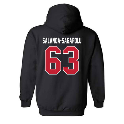 Utah Tech - NCAA Football : Fasitootai Salanoa-Sagapolu - Classic Shersey Hooded Sweatshirt-1