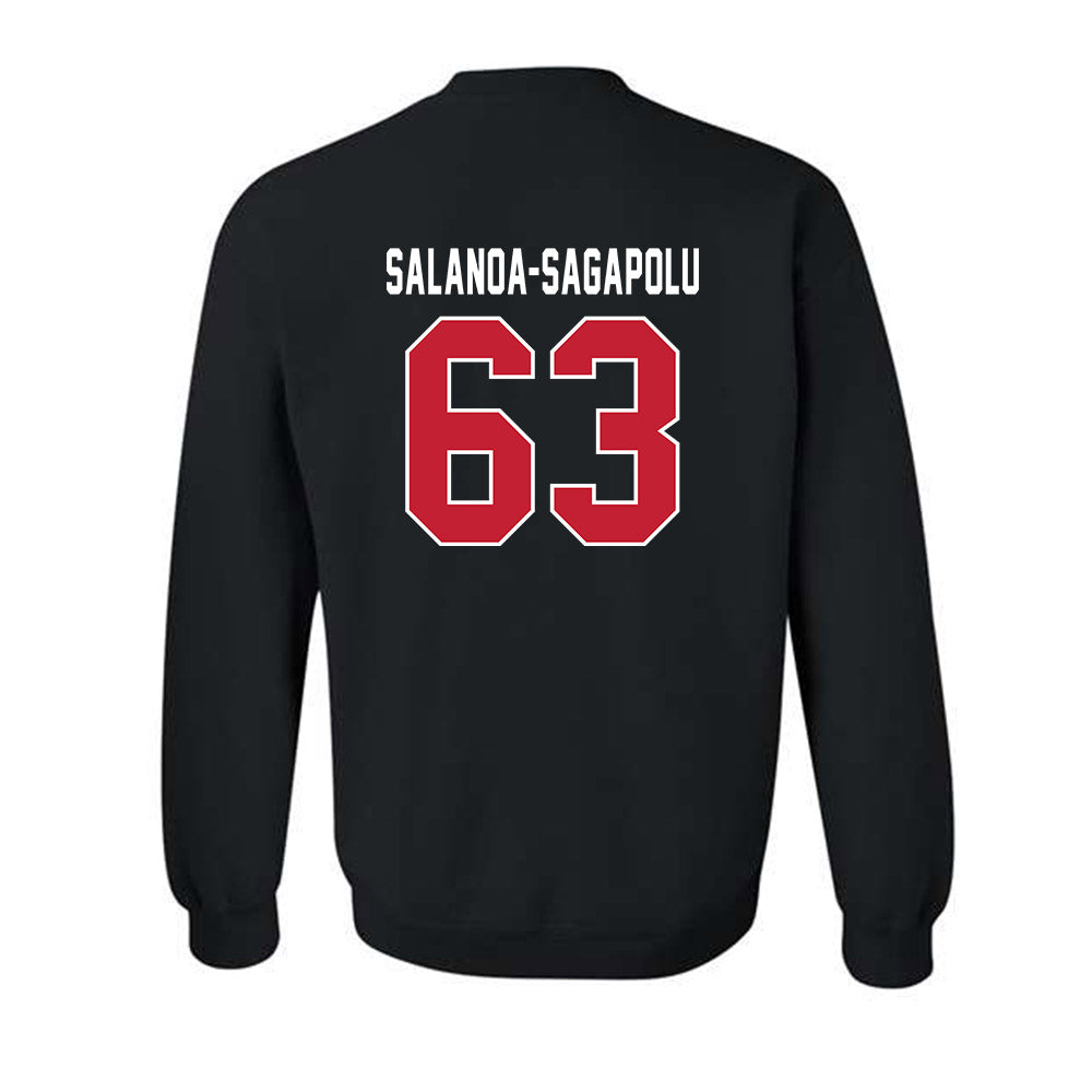 Utah Tech - NCAA Football : Fasitootai Salanoa-Sagapolu - Classic Shersey Crewneck Sweatshirt-1