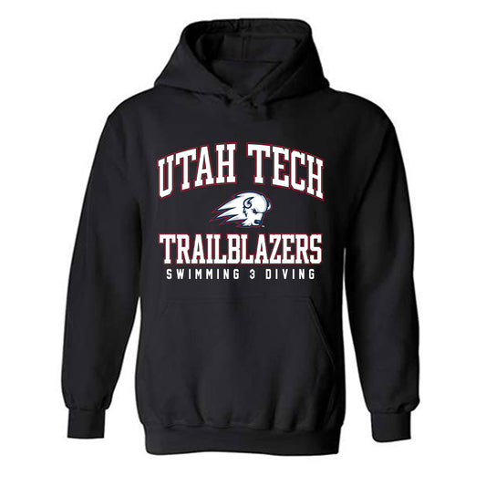Utah Tech - NCAA Women's Swimming & Diving : Marta Valkovska - Classic Shersey Hooded Sweatshirt-0