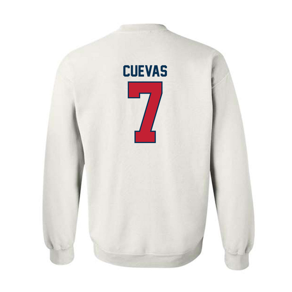Utah Tech - NCAA Men's Soccer : Samir Cuevas - Classic Shersey Crewneck Sweatshirt-1