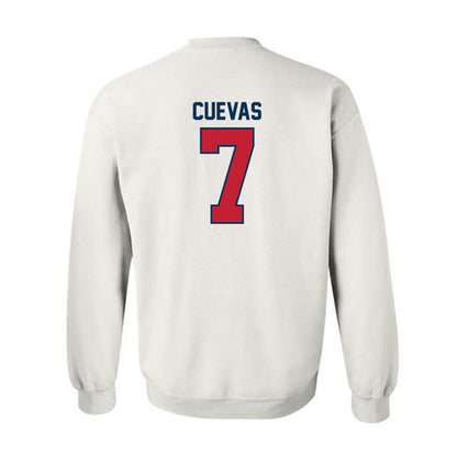 Utah Tech - NCAA Men's Soccer : Samir Cuevas - Classic Shersey Crewneck Sweatshirt-1