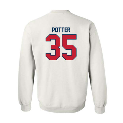 Utah Tech - NCAA Men's Basketball : Ethan Potter - Classic Shersey Crewneck Sweatshirt-1