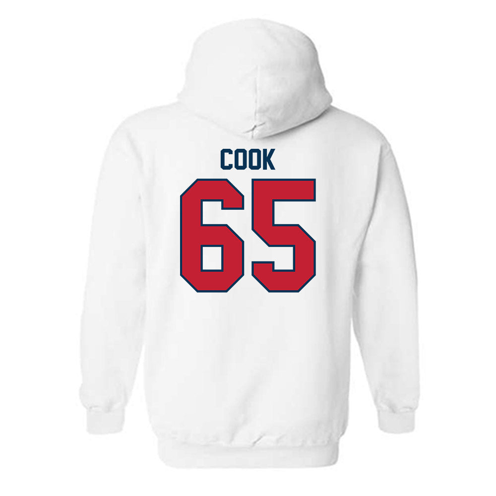 Utah Tech - NCAA Football : Zayden Cook - Classic Shersey Hooded Sweatshirt-1
