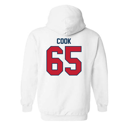Utah Tech - NCAA Football : Zayden Cook - Classic Shersey Hooded Sweatshirt-1