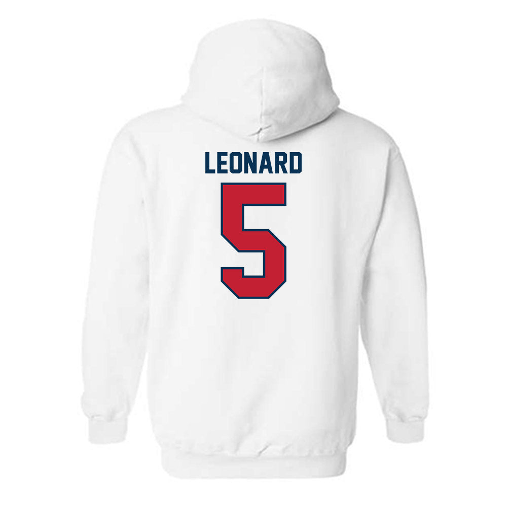 Utah Tech - NCAA Women's Soccer : olivia Leonard - Classic Shersey Hooded Sweatshirt-1