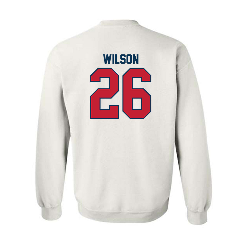Utah Tech - NCAA Softball : Lexie Wilson - Classic Shersey Crewneck Sweatshirt-1