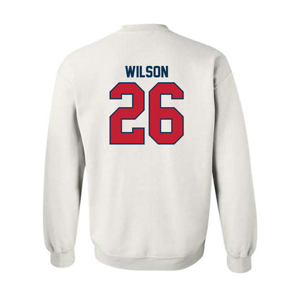 Utah Tech - NCAA Softball : Lexie Wilson - Classic Shersey Crewneck Sweatshirt-1