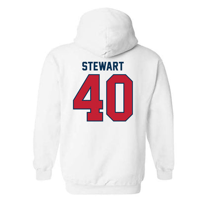 Utah Tech - NCAA Baseball : Finnegan Stewart - Classic Shersey Hooded Sweatshirt-1