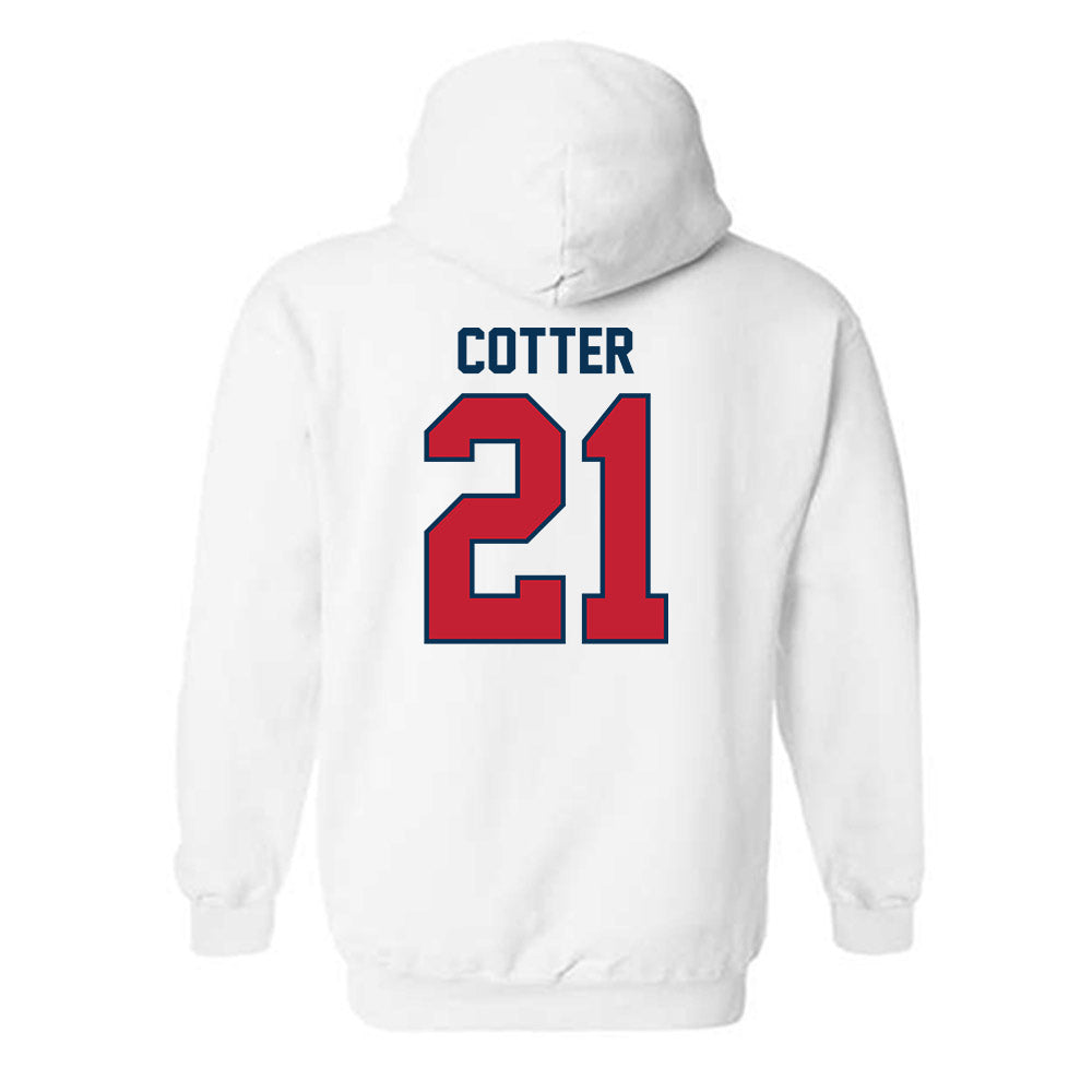 Utah Tech - NCAA Women's Soccer : Ella Cotter - Classic Shersey Hooded Sweatshirt-1