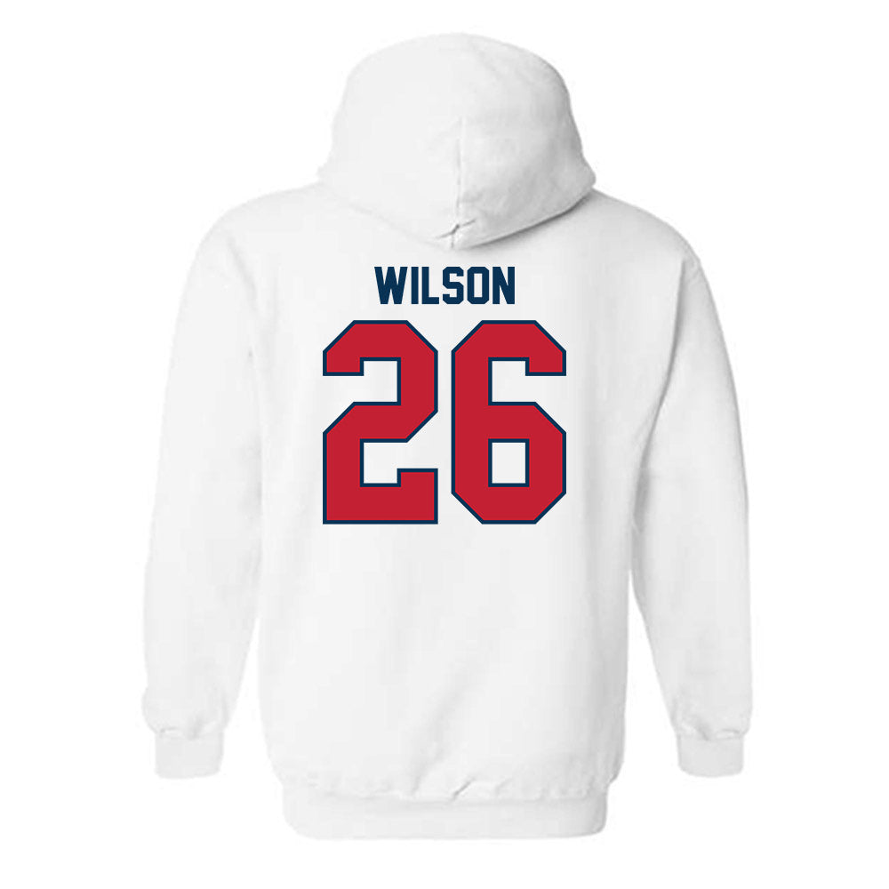 Utah Tech - NCAA Softball : Lexie Wilson - Classic Shersey Hooded Sweatshirt-1