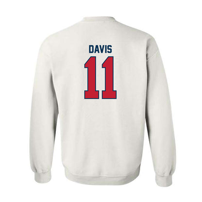 Utah Tech - NCAA Men's Basketball : Tanner Davis - Classic Shersey Crewneck Sweatshirt-1
