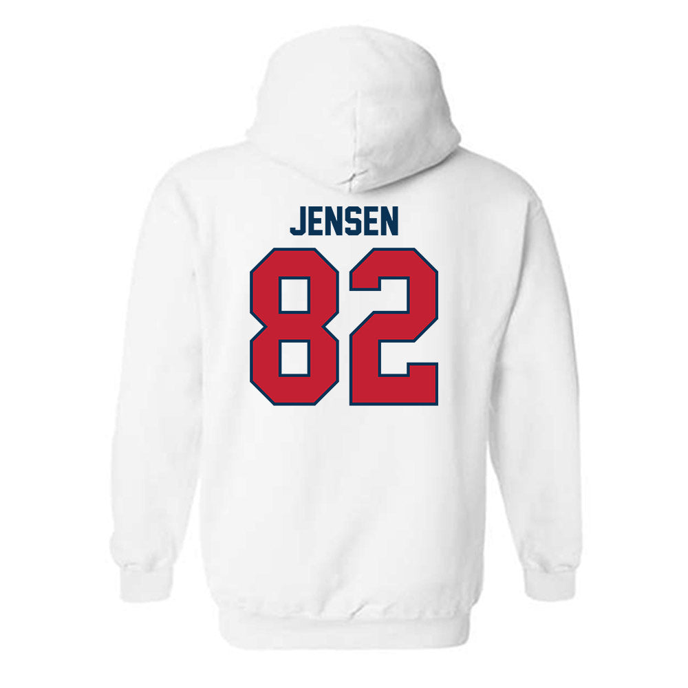 Utah Tech - NCAA Football : Mason Jensen - Classic Shersey Hooded Sweatshirt-1