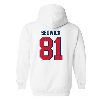 Utah Tech - NCAA Football : Davyn Sedwick - Classic Shersey Hooded Sweatshirt-1
