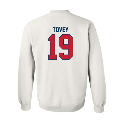 Utah Tech - NCAA Football : Moananuiahiva Tovey - Classic Shersey Crewneck Sweatshirt-1