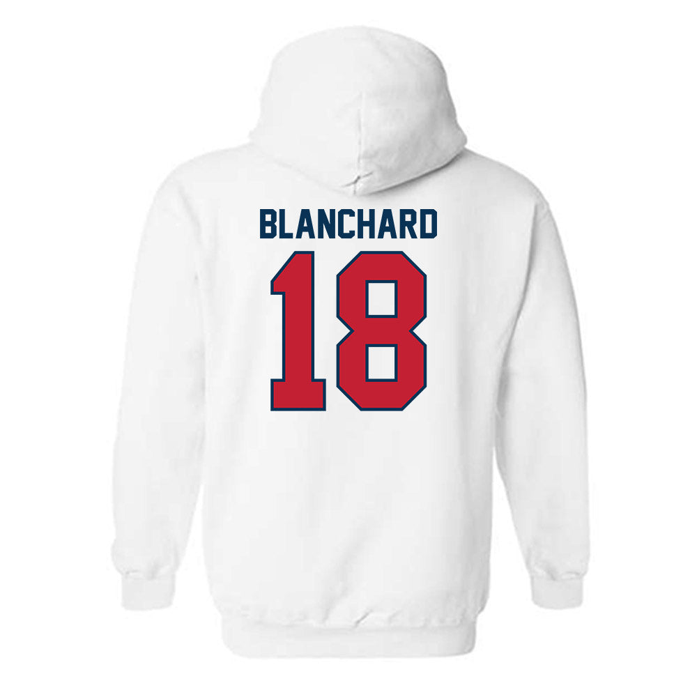 Utah Tech - NCAA Women's Soccer : Emily Blanchard - Classic Shersey Hooded Sweatshirt-1