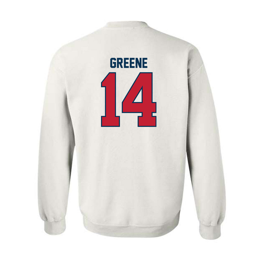 Utah Tech - NCAA Football : Will Greene - Classic Shersey Crewneck Sweatshirt-1
