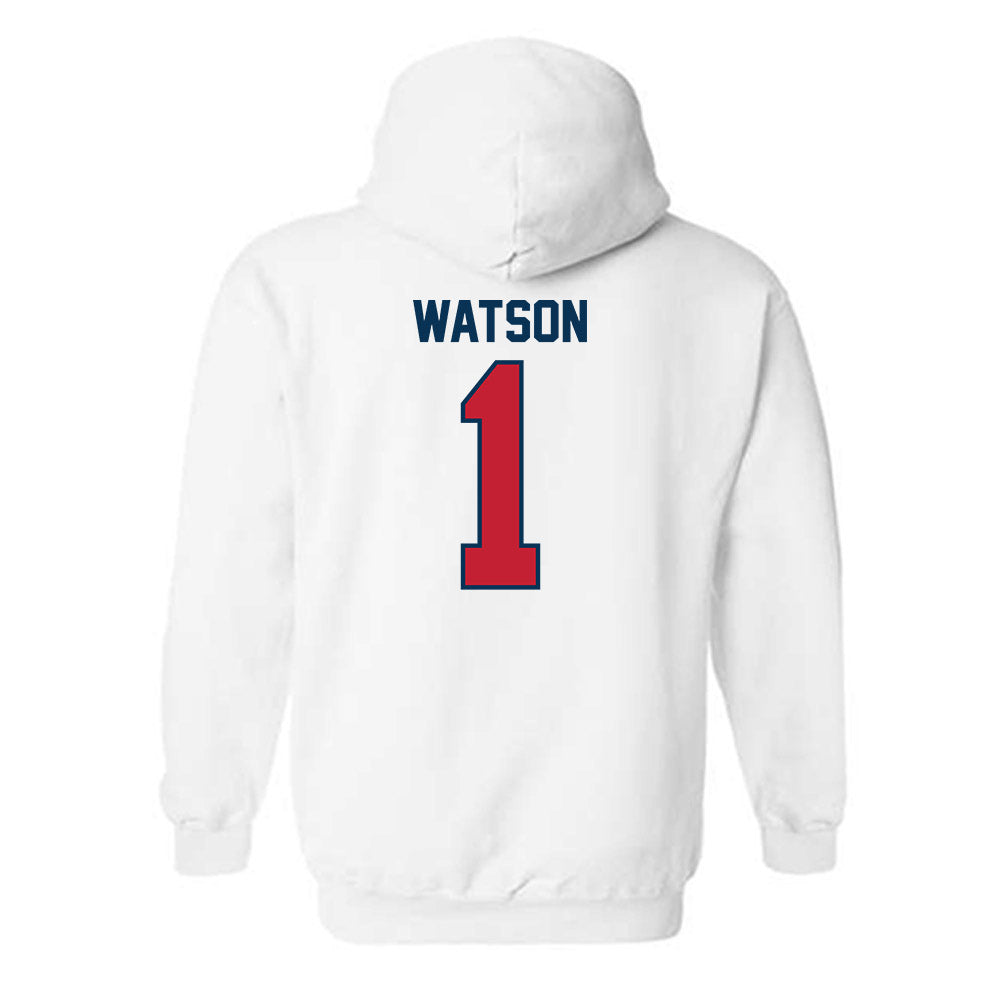 Utah Tech - NCAA Women's Volleyball : Kaleinani Watson - Classic Shersey Hooded Sweatshirt-1