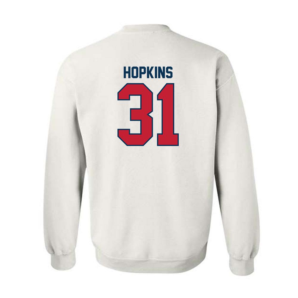 Utah Tech - NCAA Men's Soccer : Alemayehu Hopkins - Classic Shersey Crewneck Sweatshirt-1