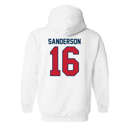 Utah Tech - NCAA Softball : Summer Sanderson - Classic Shersey Hooded Sweatshirt-1
