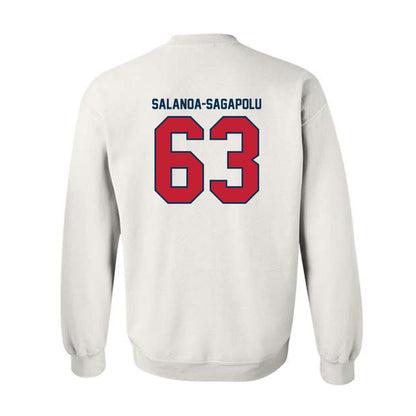 Utah Tech - NCAA Football : Fasitootai Salanoa-Sagapolu - Classic Shersey Crewneck Sweatshirt-1