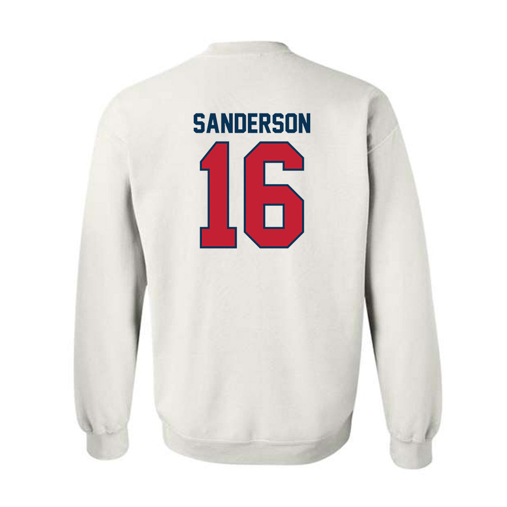Utah Tech - NCAA Softball : Summer Sanderson - Classic Shersey Crewneck Sweatshirt-1