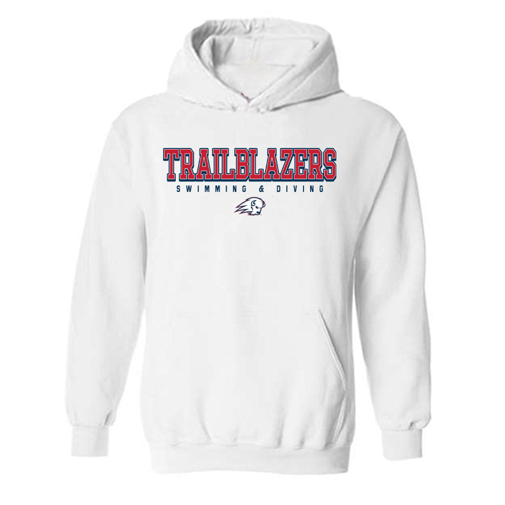 Utah Tech - NCAA Women's Swimming & Diving : Marta Valkovska - Classic Shersey Hooded Sweatshirt-0