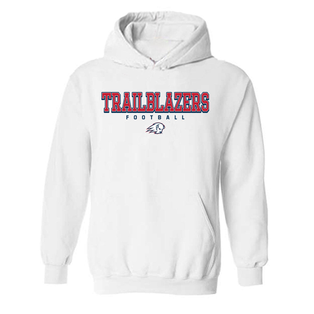 Utah Tech - NCAA Football : Moananuiahiva Tovey - Classic Shersey Hooded Sweatshirt-0