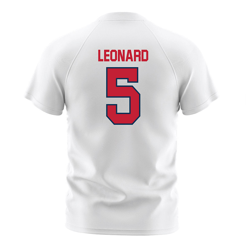 Utah Tech - NCAA Women's Soccer : olivia Leonard - White Soccer Jersey-1