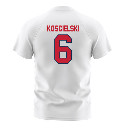 Utah Tech - NCAA Women's Soccer : Breanna Koscielski - White Soccer Jersey-1